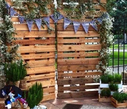 Backdrop en Bois
