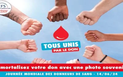 Photobooth pour le don du sang : Une journée solidaire au profit du don du sang à Bourg-en-Bresse
