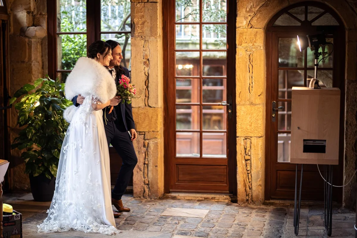 Photobooth pour un mariage