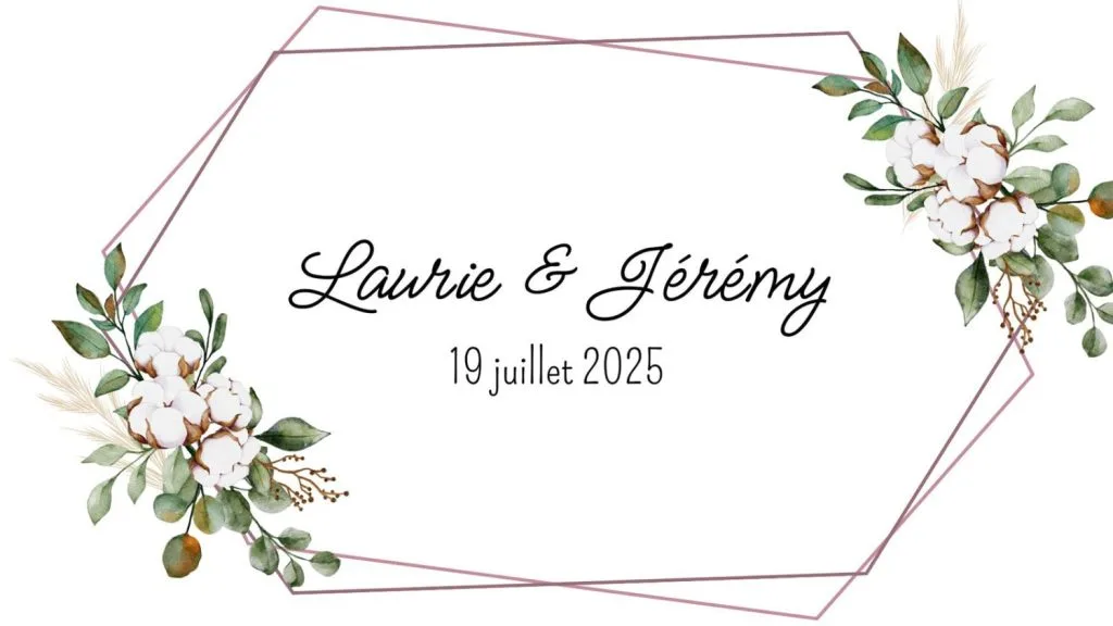 Ecran d'accueil pour une animation Photobooth