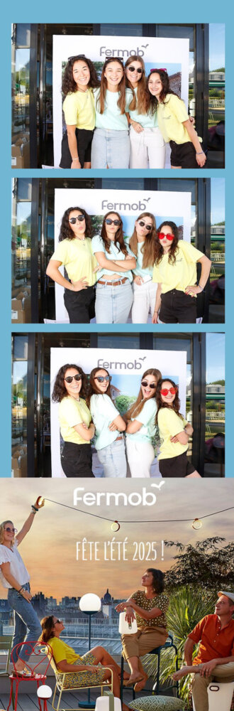 Fermob: photobooth entreprise