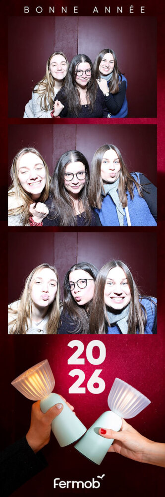 soirée chez fermob: un photobooth d'entreprise
